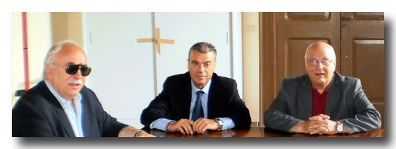 da sinistra Elio Schettini, Maurizio Ceccherini, Franco Blaiotta